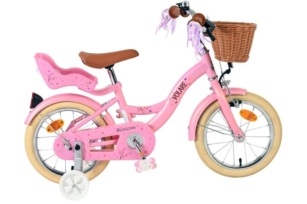 FIETSMASTER 14 INCH MEISJESFIETS FIETSEN AANBIEDINGEN !!!, 20 inch of meer, Zijwieltjes, Nieuw, Volare