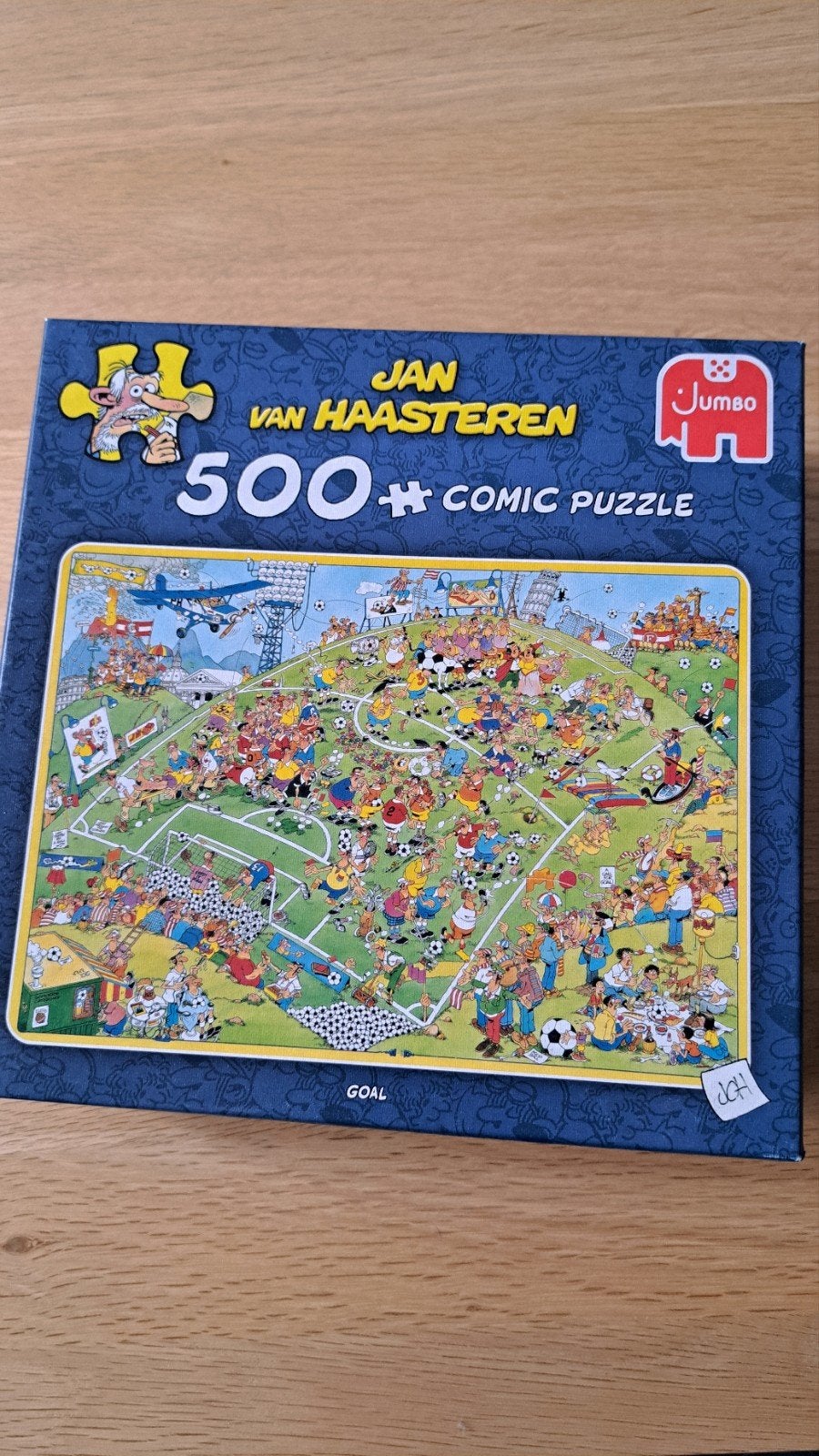 Jan van Haasteren 500 stukjes Comic Puzzel Voetbal