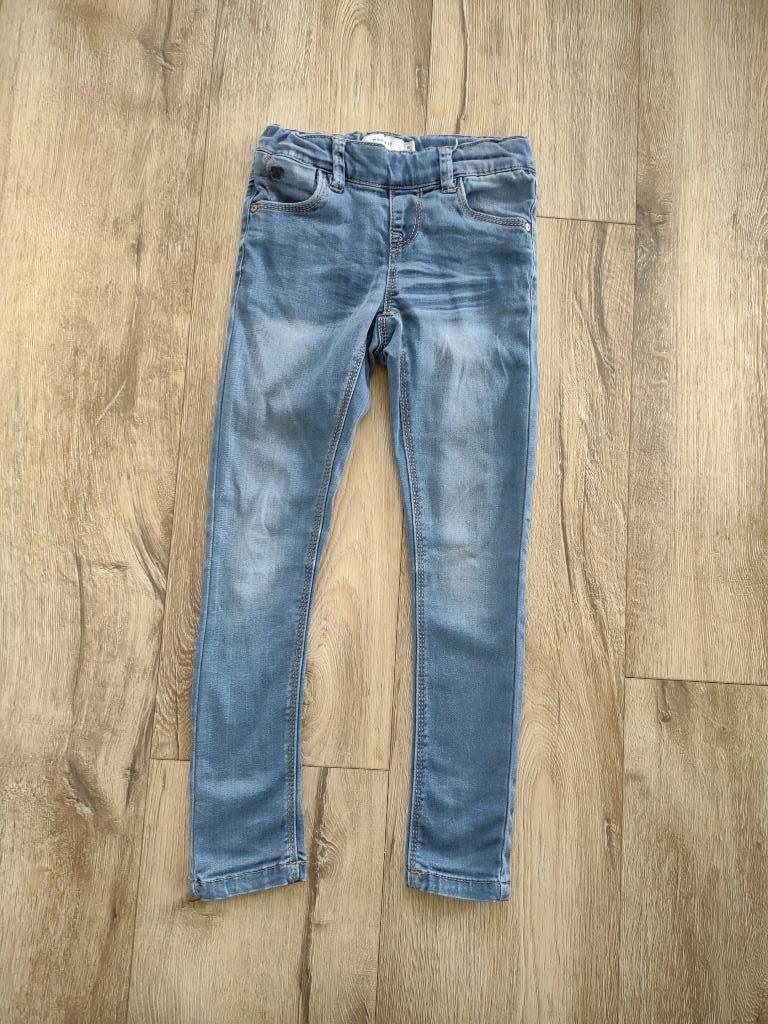 Prachtige blauwe spijkerbroek van Name it, maat 116. Stretch, Broek, Onb, Ophalen of Verzenden, Onb