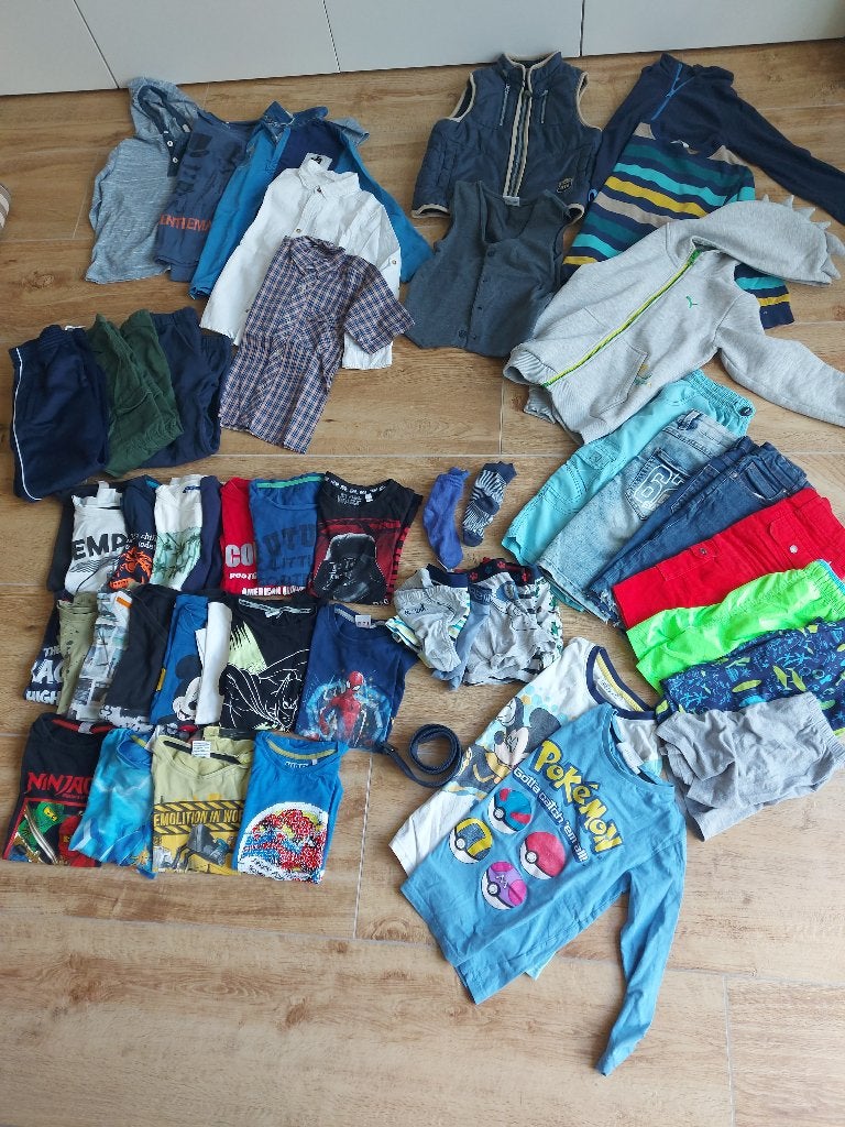Jongens Kledingpakket 1, 122/128, Ophalen, Gebruikt, Maat 128