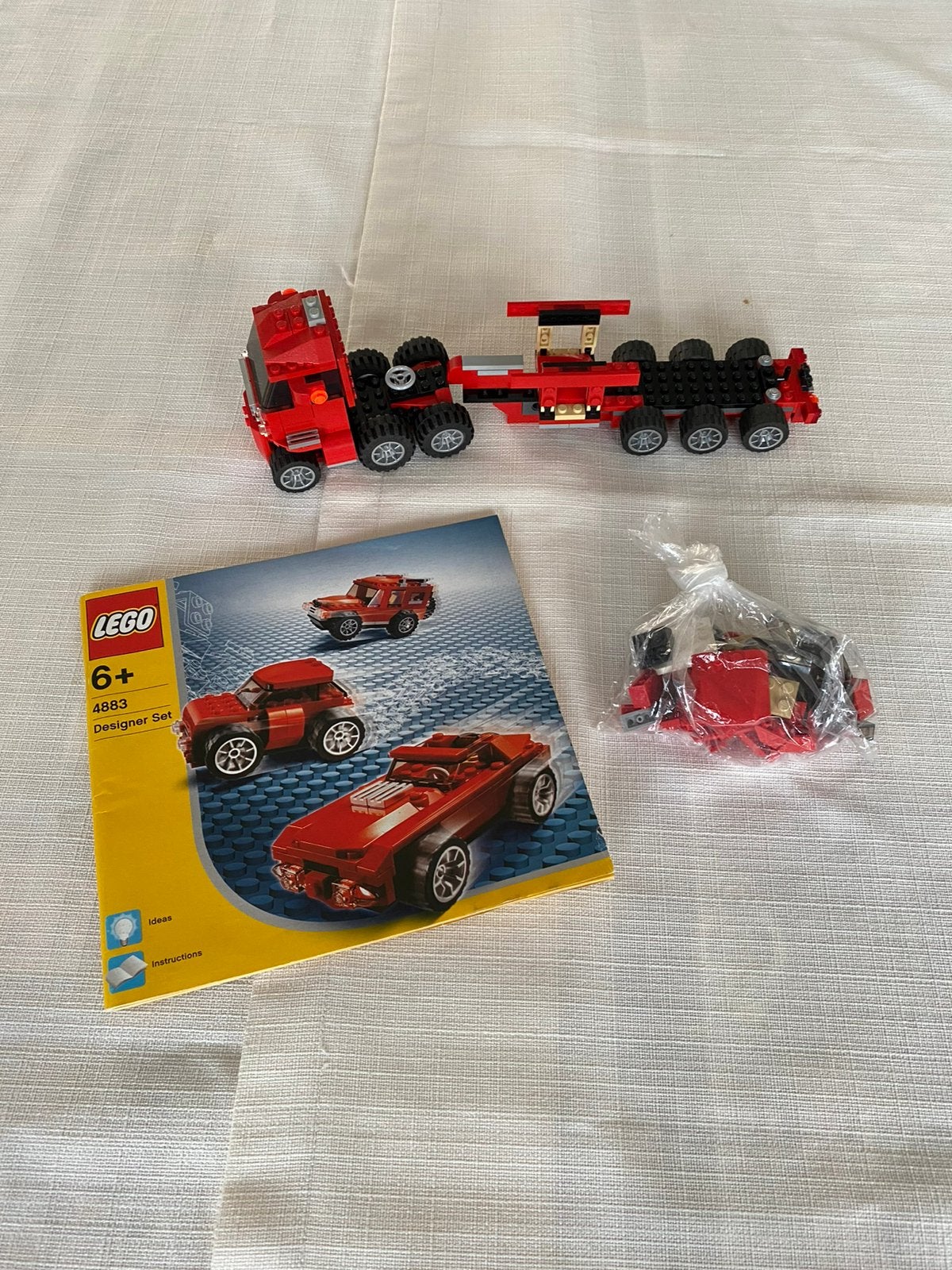 Lego 4883 Gear Grinders Designer set, Gebruikt, Overige thema's, Lego, Compleet