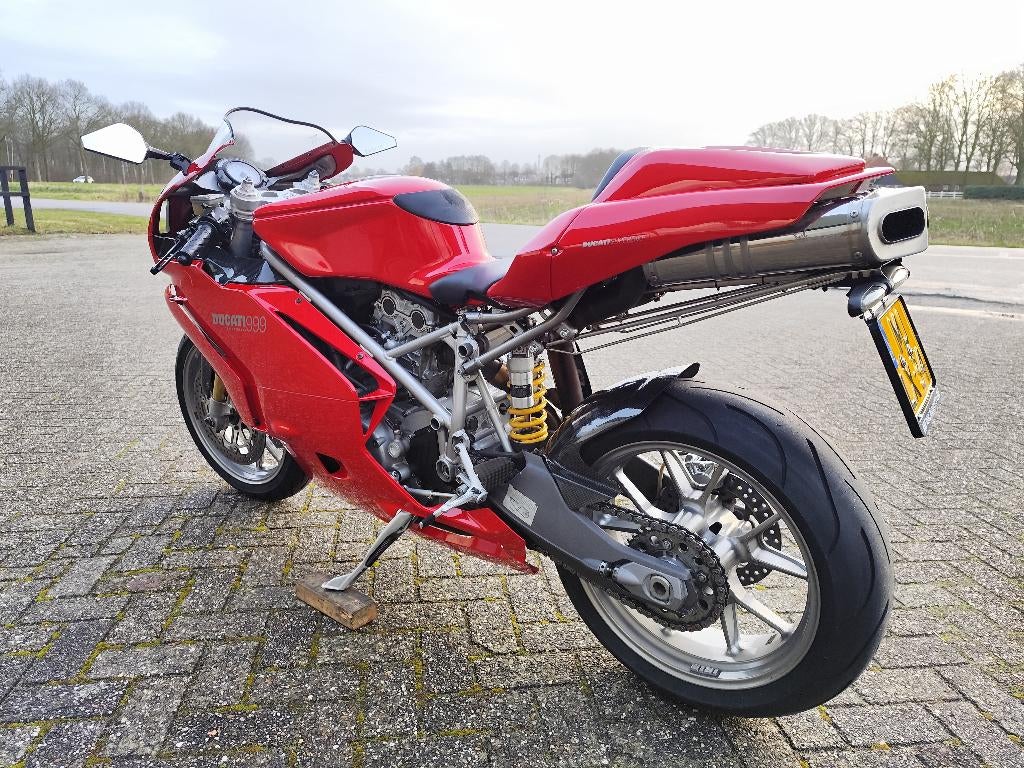 Ducati 999 Testastretta, Incl: grote beurt, desmo onderhoud, 2 cilinders, Sportuitlaat, Occasion, Motorrijbewijs A