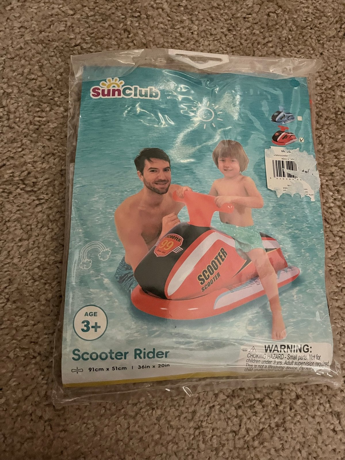 Opblaasbare waterscooter nieuw, Ophalen of Verzenden, Nieuw