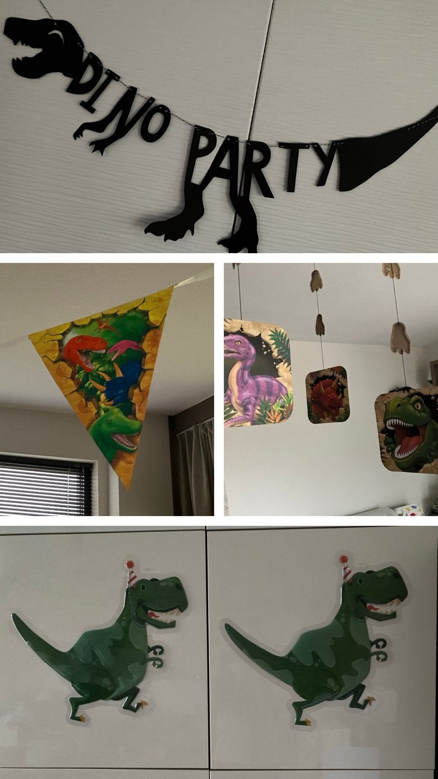 Dino Feestpakket: Versiering voor een onvergetelijk feest, Ophalen of Verzenden, Gebruikt, Versiering, Verjaardag
