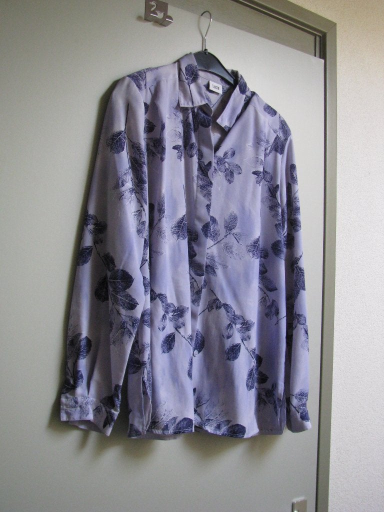 Licht blauwe blouse merk Lucia maat 40, Maat 38/40 (M), Zo goed als nieuw, Lucia, Verzenden
