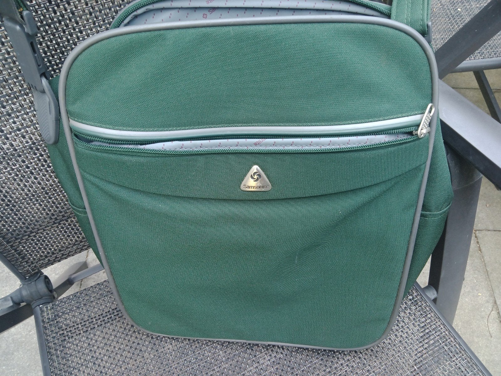 samsonite travel bag,donkergroen, Ophalen of Verzenden, Nieuw, Zwart