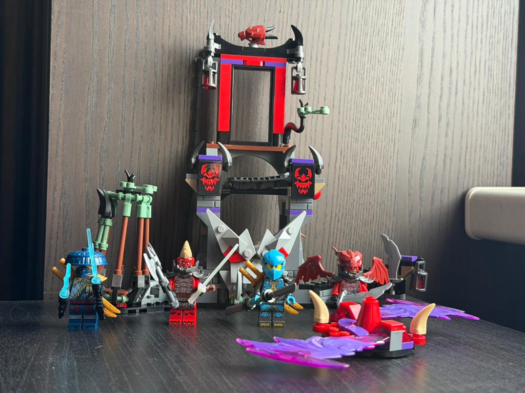 Lego Ninjago 71841 Dragonian Storm Village, Lego, Ophalen of Verzenden, Zo goed als nieuw, Complete set