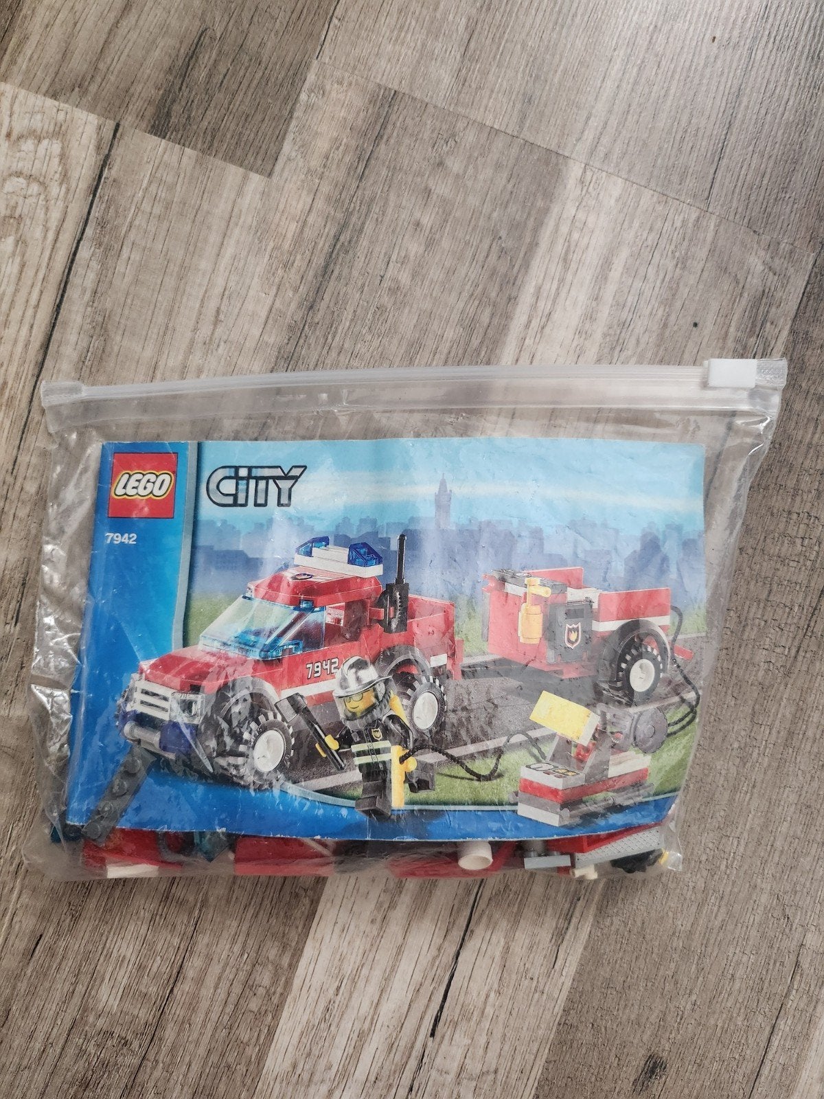 Lego City 7942 Brandweer Reddingsvoertuig, Compleet, Lego, Ophalen of Verzenden, Complete set