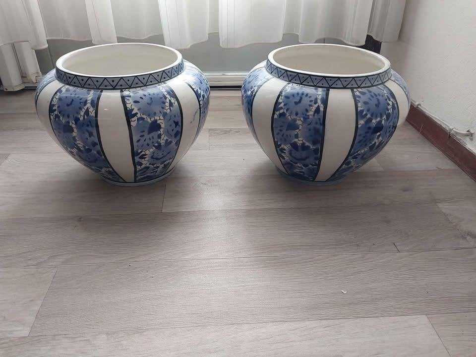 2 antieke Art Deco vazen, Antiek en Kunst, Curiosa en Brocante, Ophalen