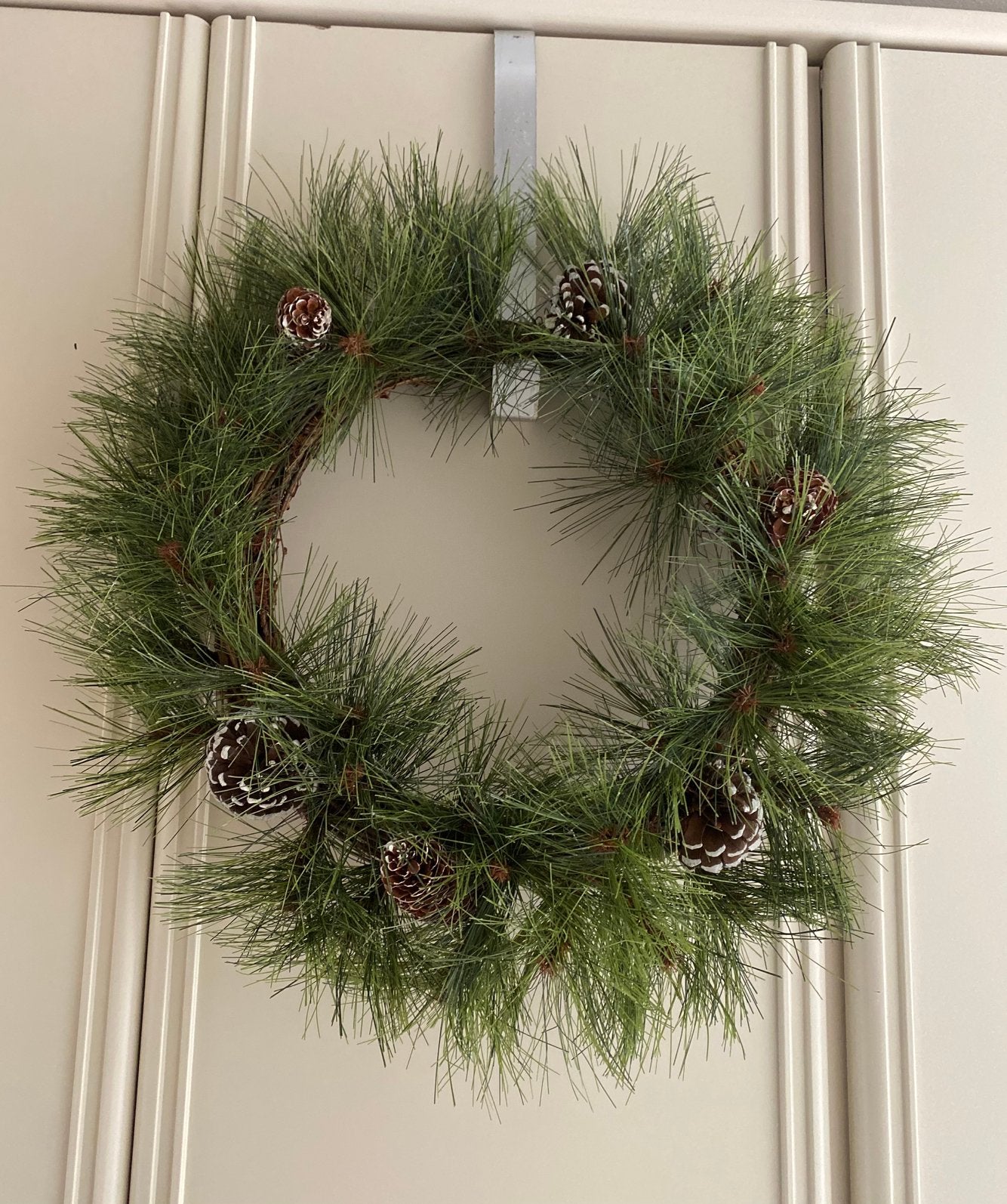 Grote kerstkrans met doos .( Kunst ), Ophalen of Verzenden, Zo goed als nieuw