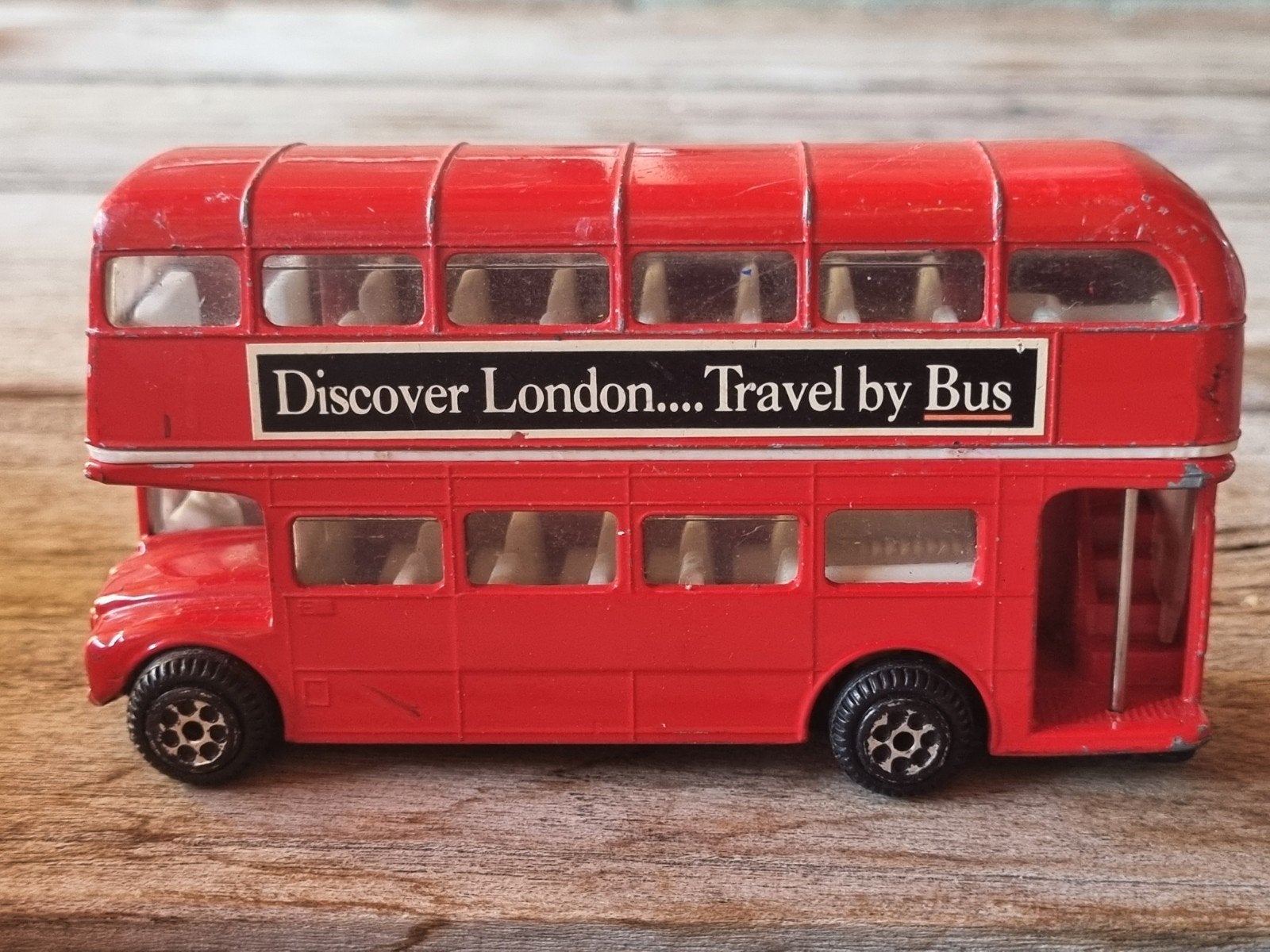 Vintage London Dubbeldekker Bus, Ophalen of Verzenden, Gebruikt