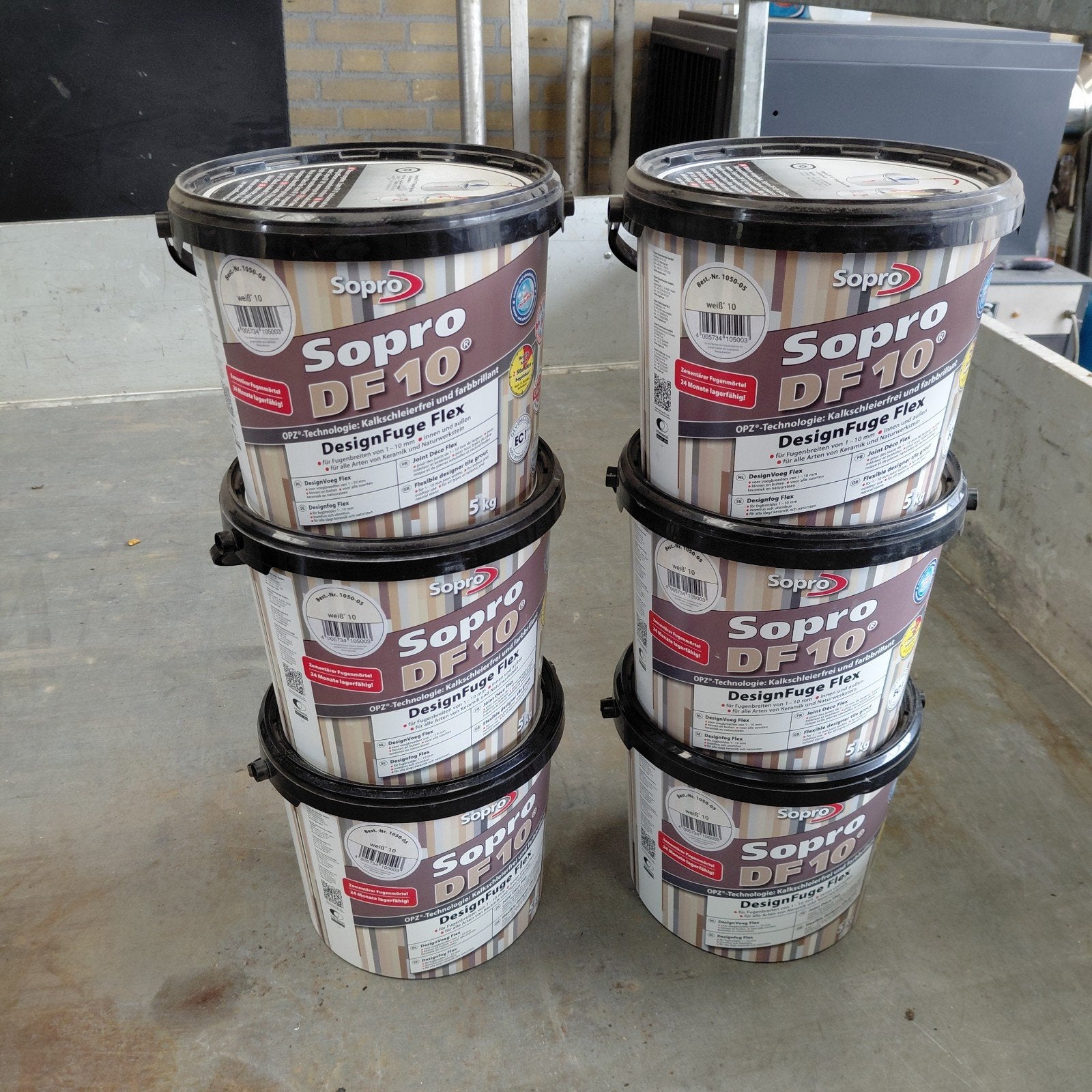 Sopro DF10 wit 10 voegmiddel, Overige materialen, Wandtegels, Nieuw, Minder dan 20 cm