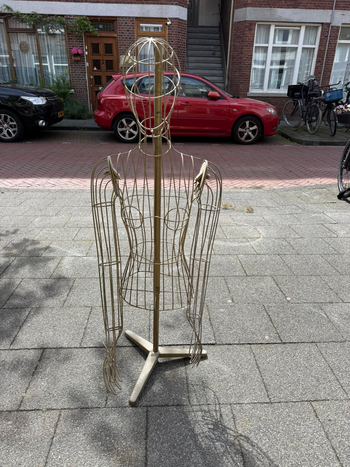 wire mannequin wire dummie, Ophalen, Zo goed als nieuw