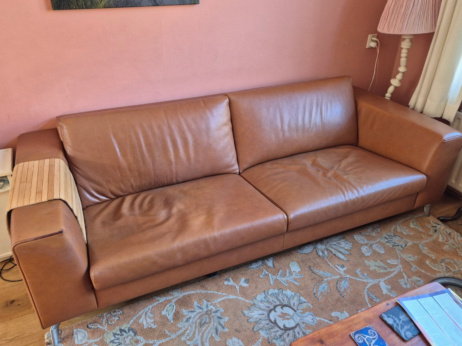Montel 3 zitsbank, Ophalen, Gebruikt, Driepersoons, 75 tot 100 cm