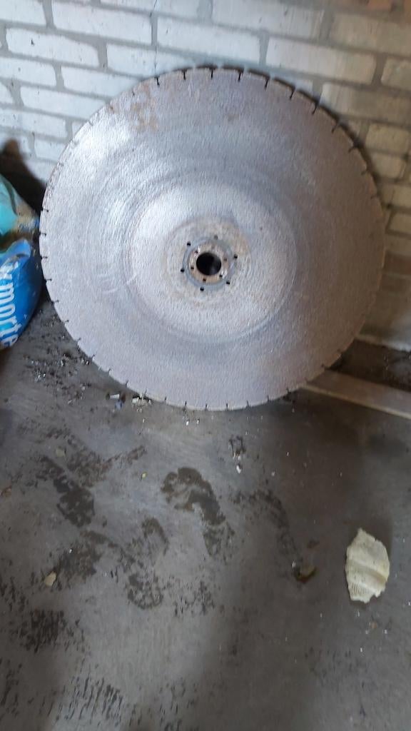 Grote Diamant Zaagblad - gebruikt, Doe-het-zelf en Verbouw, Gereedschap | Zaagmachines, Ophalen, Gebruikt, Cirkelzaag, Onbekend