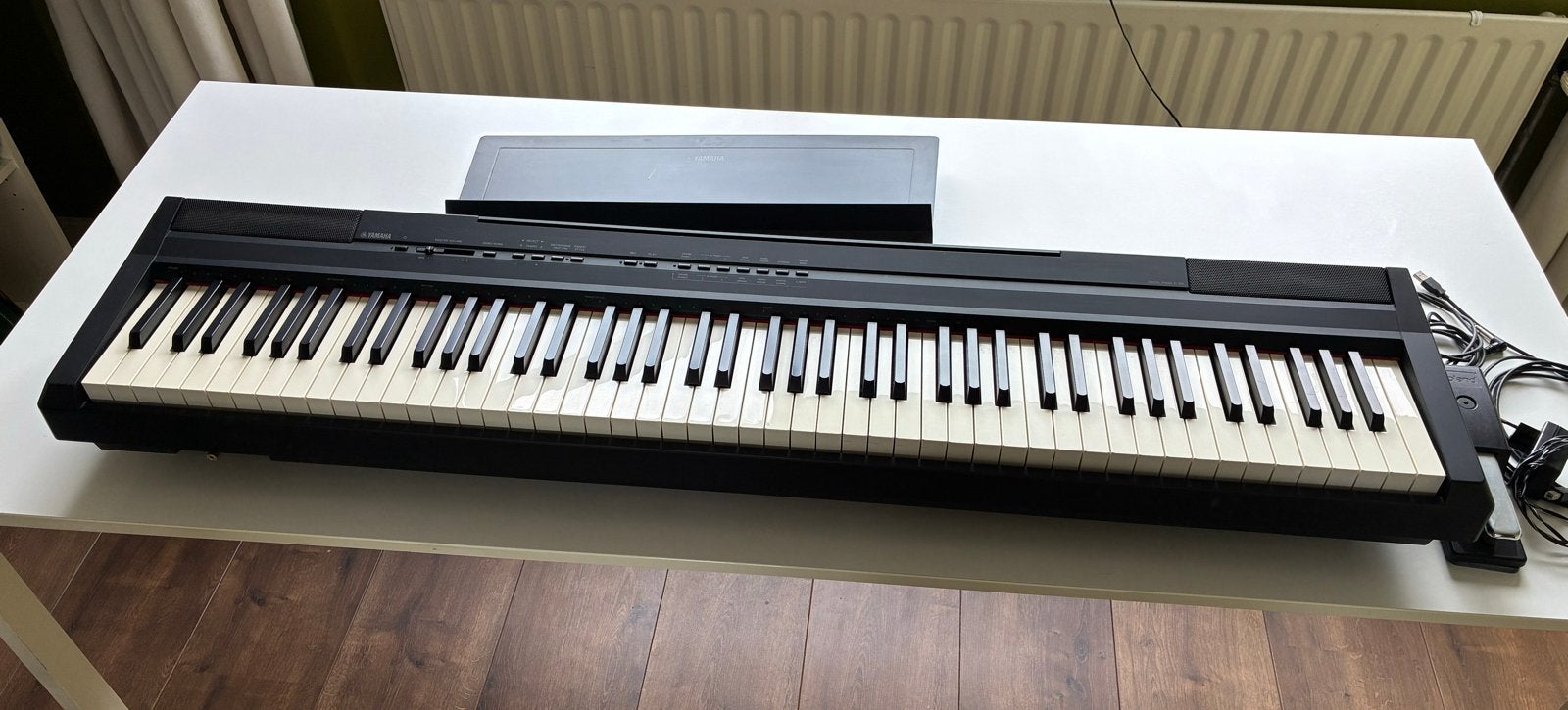 Yamaha P-105 Digitaal Piano - Zwart, Ophalen, Zwart, Digitaal, Zo goed als nieuw