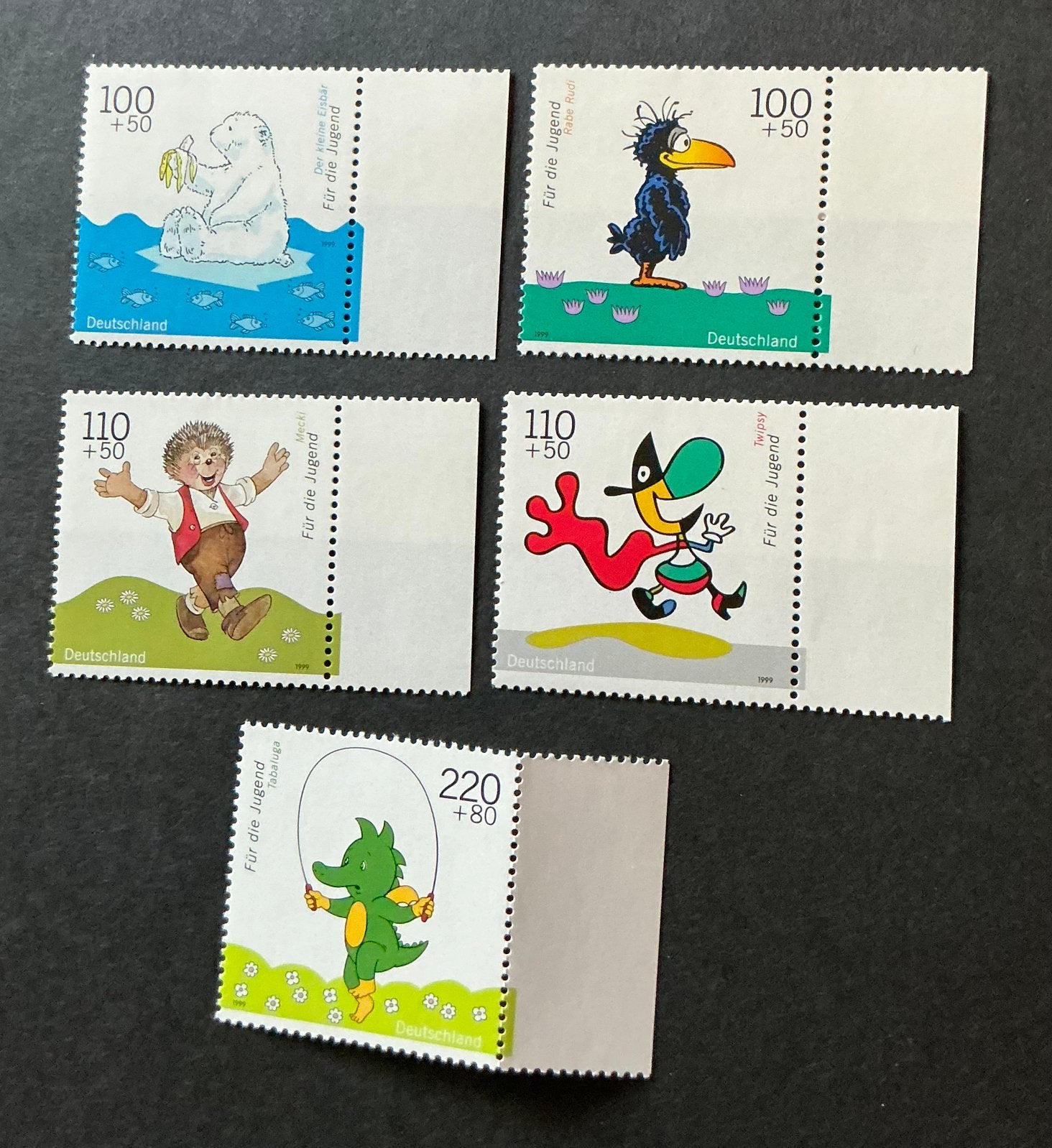 DUITSLAND NRS. 1990/94, Ophalen of Verzenden, 1990 tot heden, Postfris