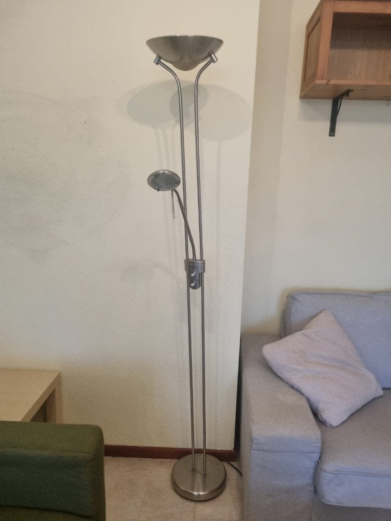 lamp, Huis en Inrichting, Lampen | Vloerlampen, Ophalen, Gebruikt, Metaal, 150 tot 200 cm