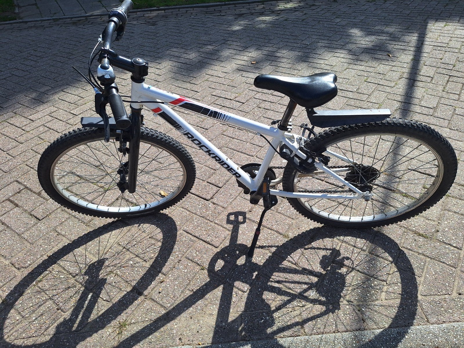 Rockrider 24 inch kinderfiets - Gebruikt, Ophalen, 20 inch of meer, Gebruikt, Velgrem