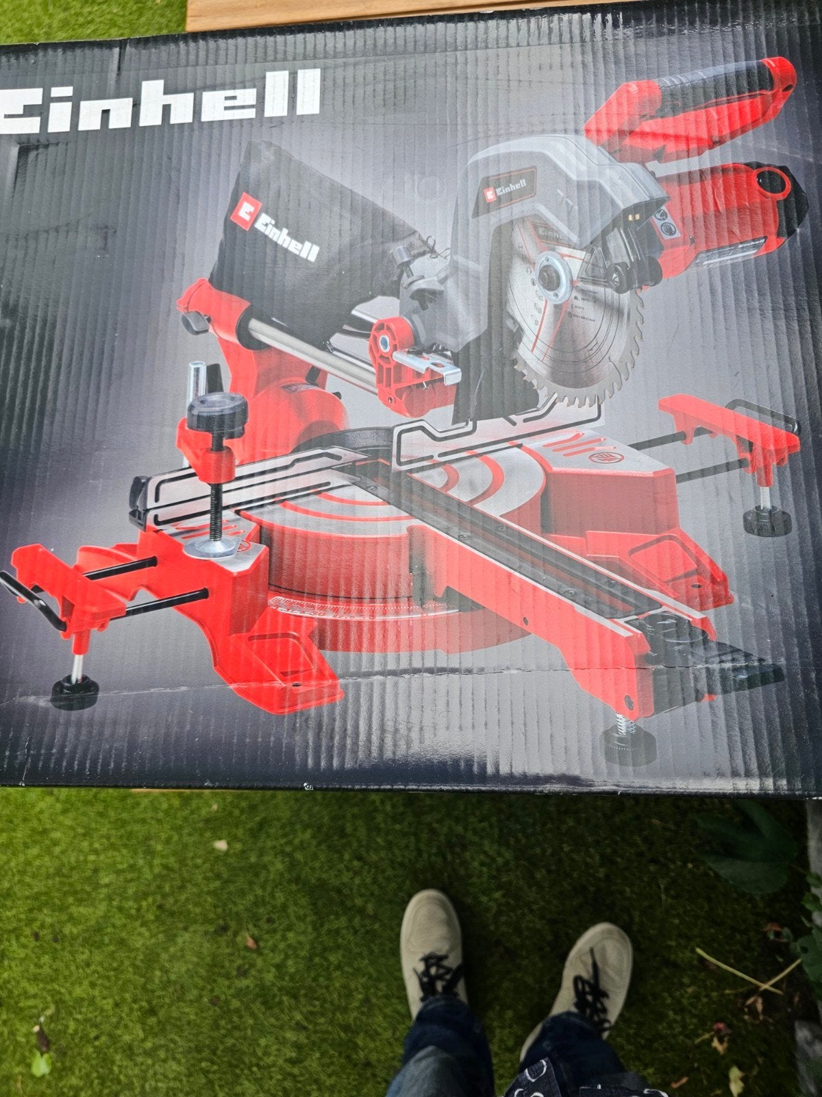 Einhell afkort- verstekzaag. Nieuw!, Ophalen, Nieuw, Afkortzaag, 30 tot 70 mm