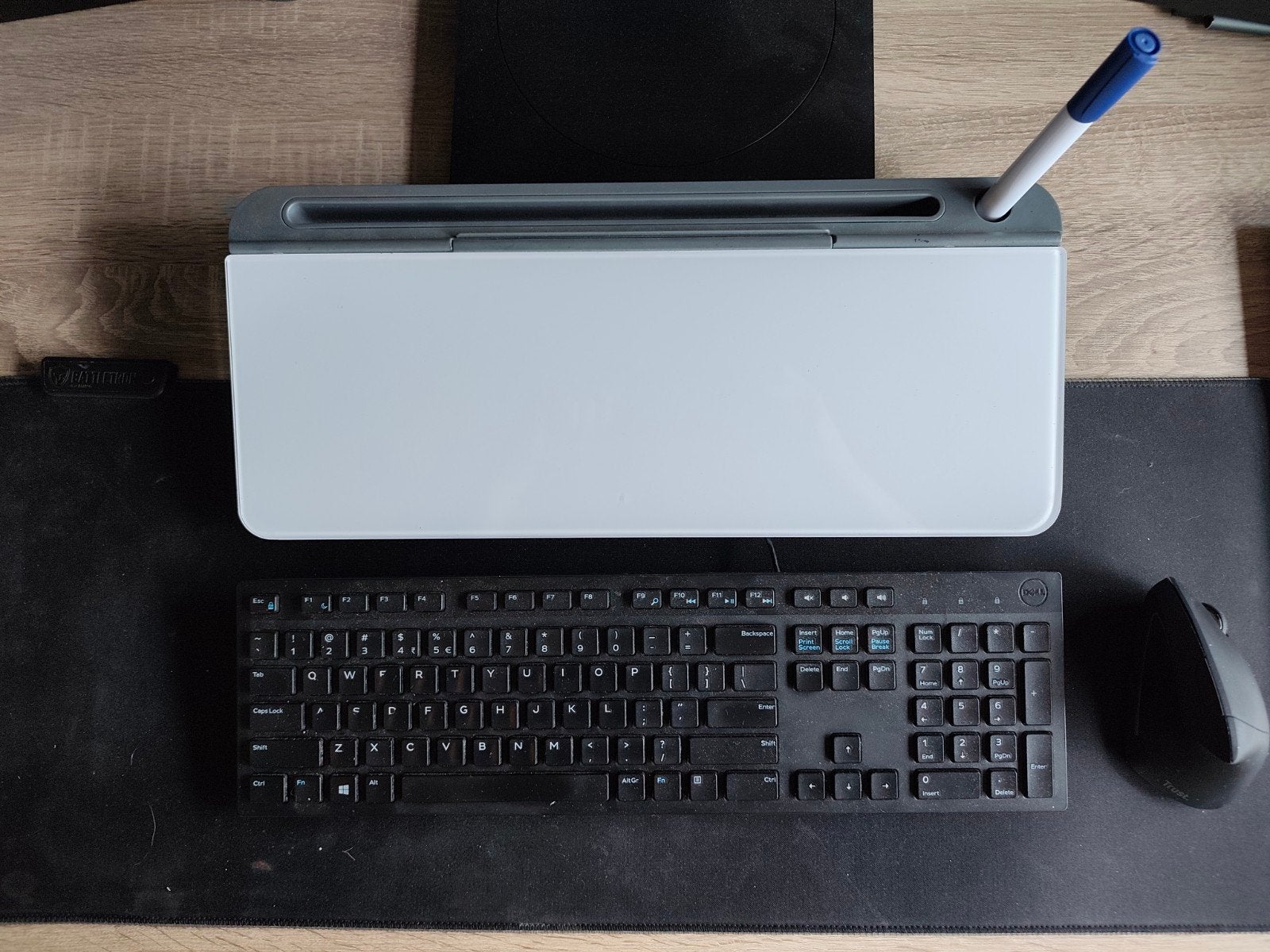 Desktop Whiteboard met Opbergvak - 45x19 cm, Diversen, Bureau-accessoires, Ophalen of Verzenden