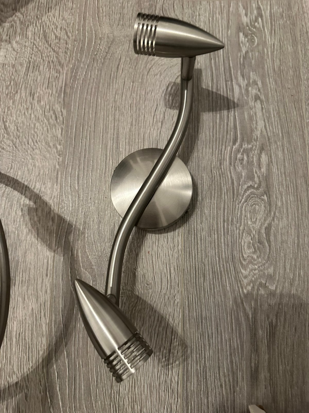 Bright Light wandspot met 2 GU10 halogeenlampen, Halogeen, GU10, Overige merken, Geschikt voor wandmontage