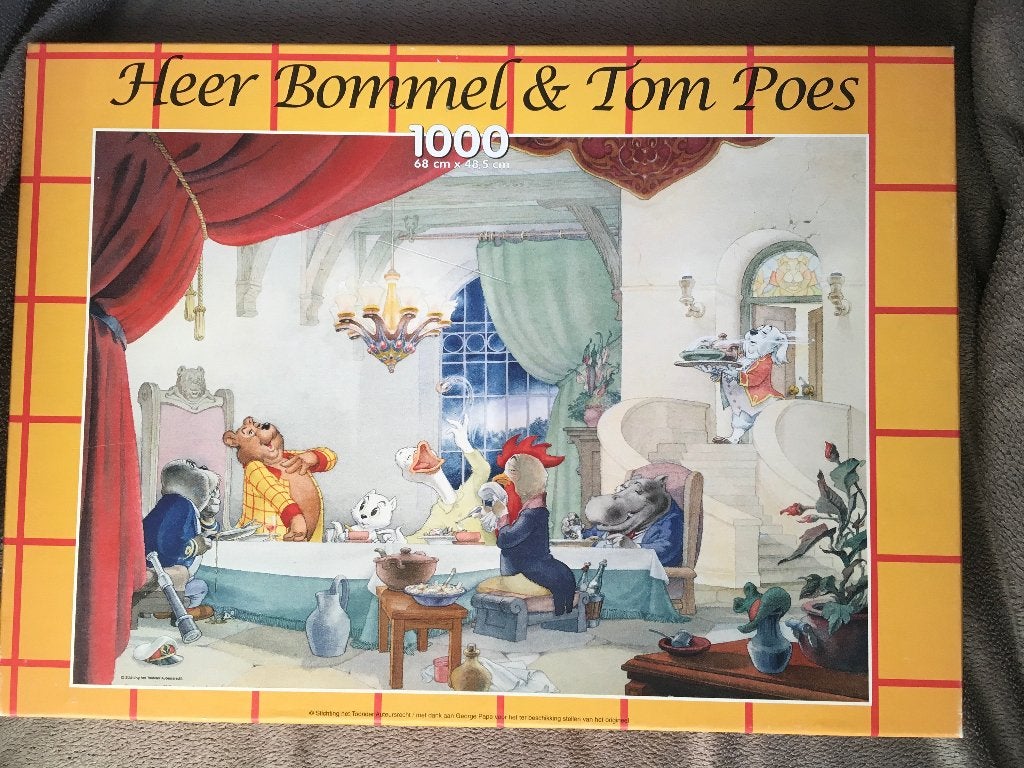 Bommel en Tom Poes puzzle, Verzamelen, Ophalen of Verzenden, Olivier B, Bommel en Tom Poes, Zo goed als nieuw, Overige typen