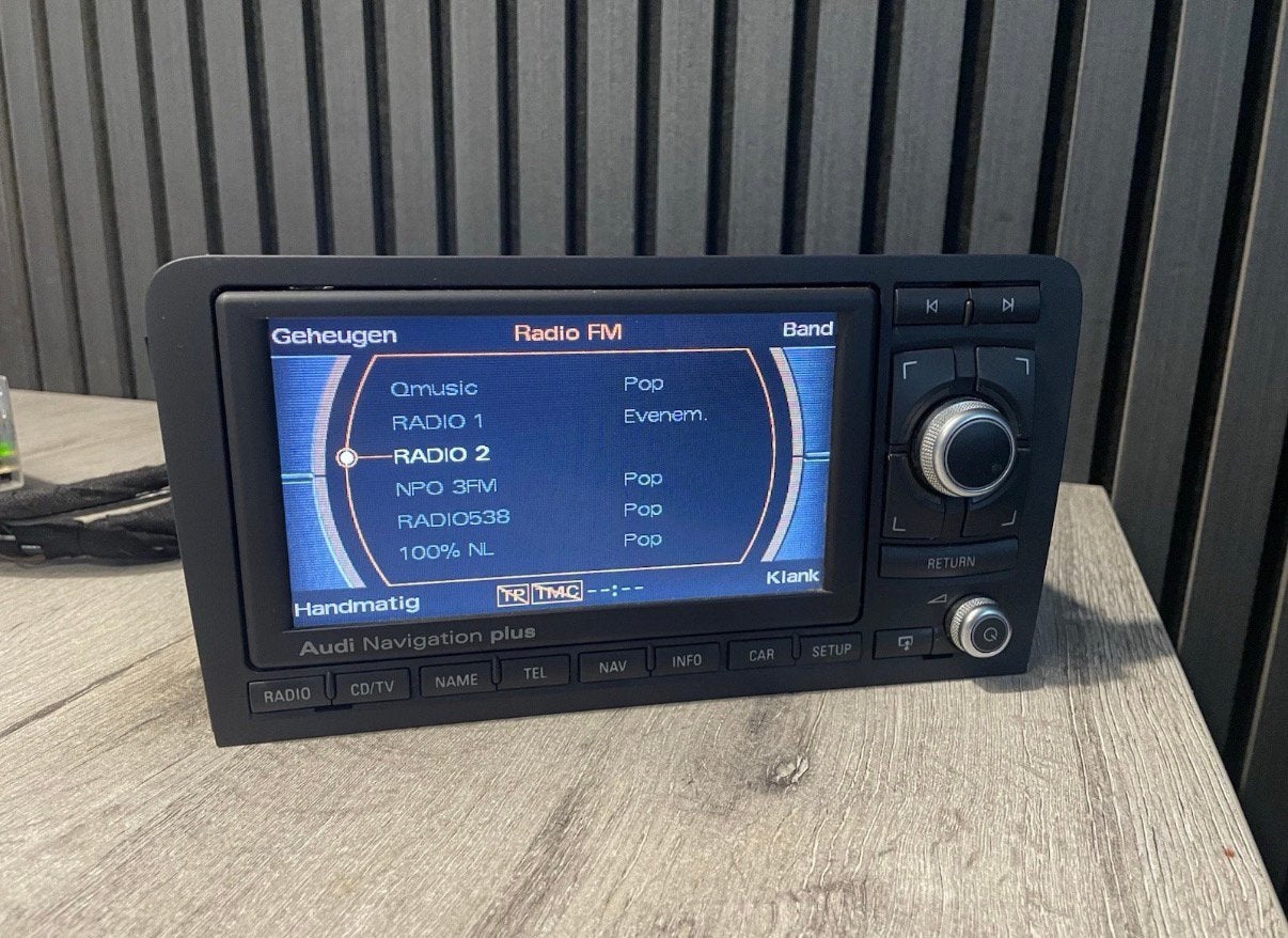 Radio CD SD Audi A3 8P Plus Multimedia RNSE 8P0035192S, Ophalen of Verzenden, Zo goed als nieuw