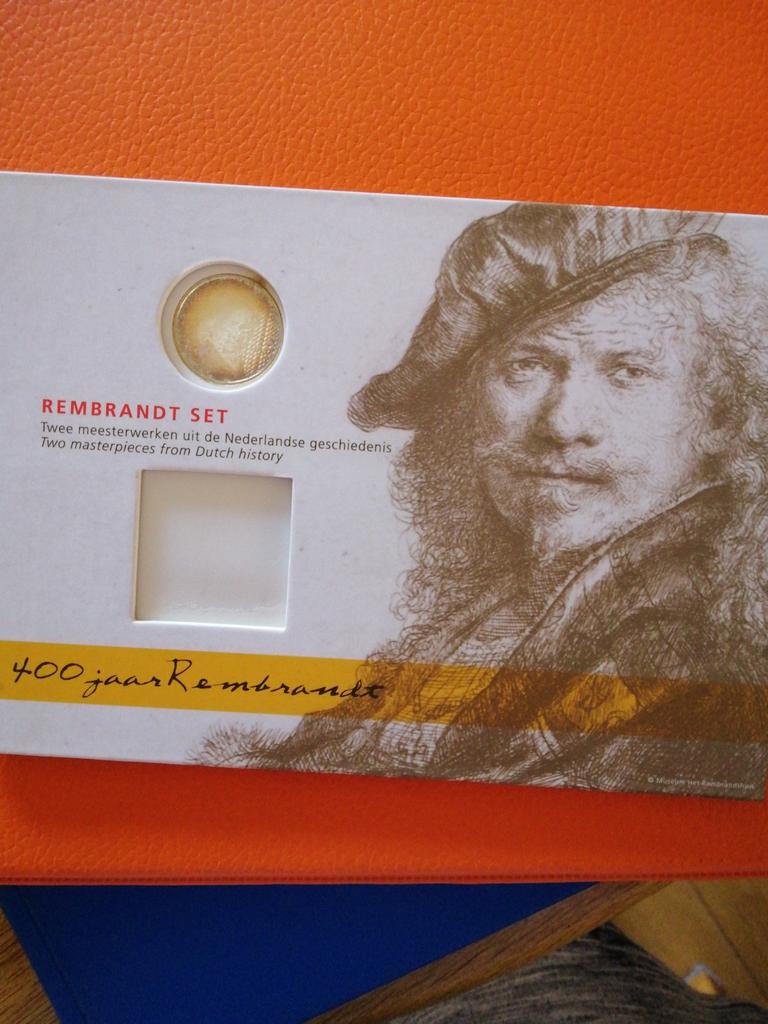 Rembrandt vijfje nieuw, Postzegels en Munten, Munten | Nederland, Ophalen of Verzenden, Koningin Beatrix, Euro's, Zilver