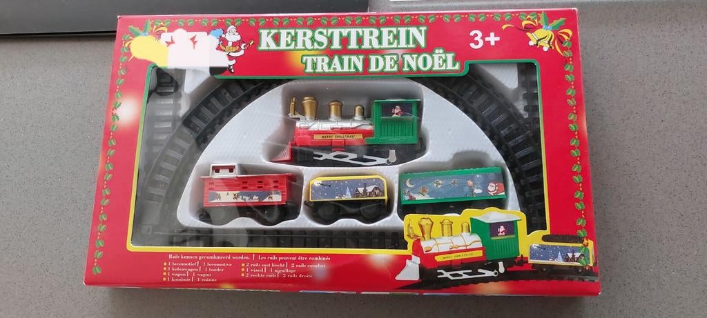 Kersttrein op batterijen 5 stuks nieuw in verpakking, Ophalen of Verzenden, Nieuw, Jongen of Meisje