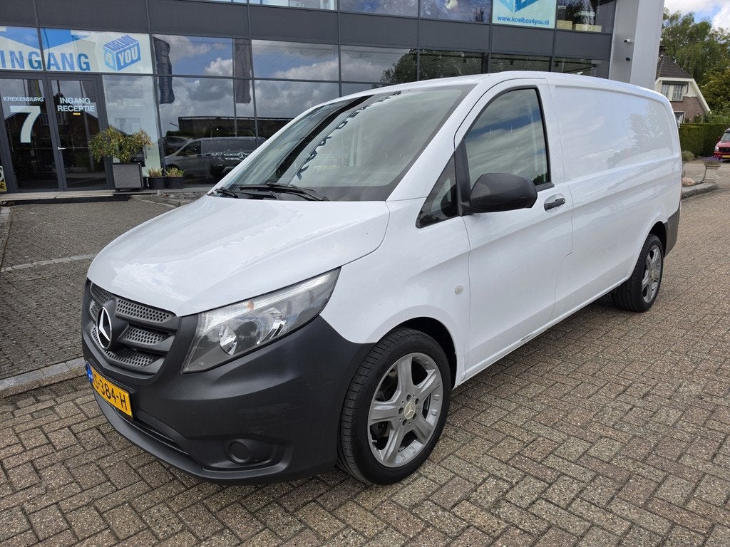 Mercedes-Benz Vito 111 CDI Lang * Airco * Cruise Control *, Auto's, Voorwielaandrijving, Euro 5, Stof, Gebruikt