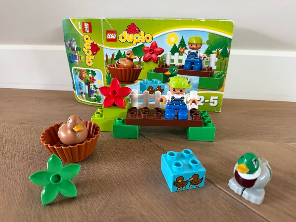 Lego Duplo 10581 Eendjes en Boer Speelset, Ophalen of Verzenden, Zo goed als nieuw, Overige typen