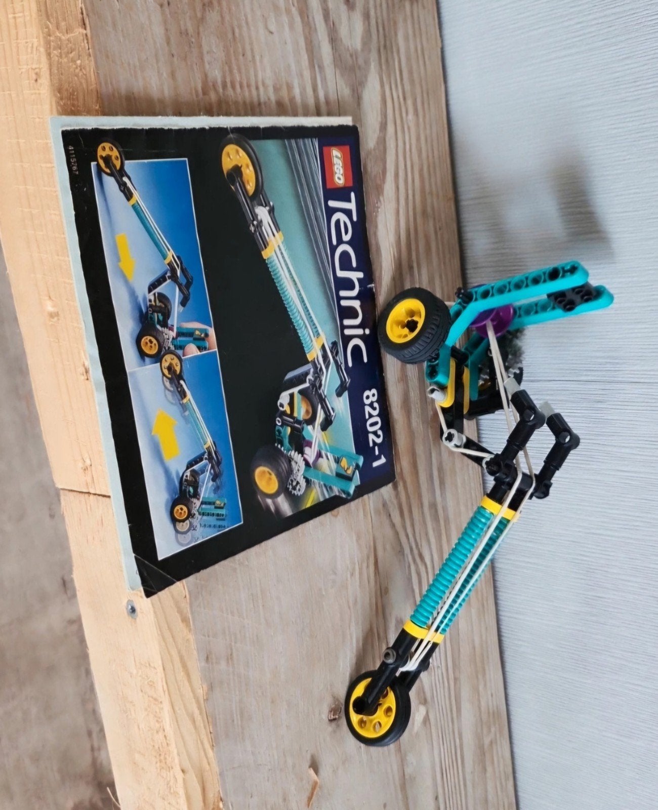 Lego Technic 8202 Scooter - Vintage Model met Instructies, Ophalen of Verzenden
