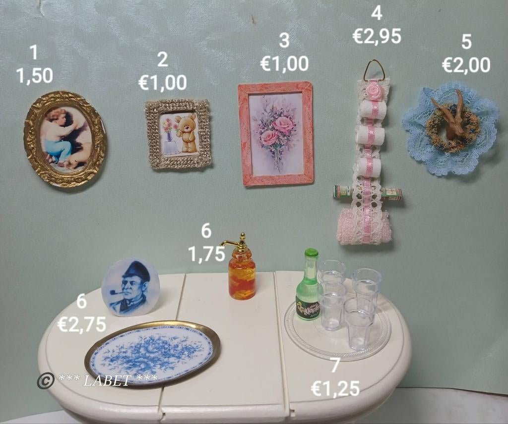Poppenhuis items, Verzamelen, Poppenhuizen en Toebehoren, Ophalen of Verzenden, Poppenhuis