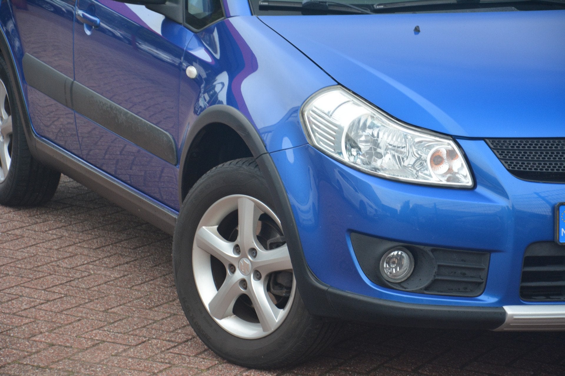 Suzuki SX4 1.6 4Grip Exclusive | 4x4 | Trekhaak | Airco | NL, Stof, Gebruikt, Zwart, 4 cilinders