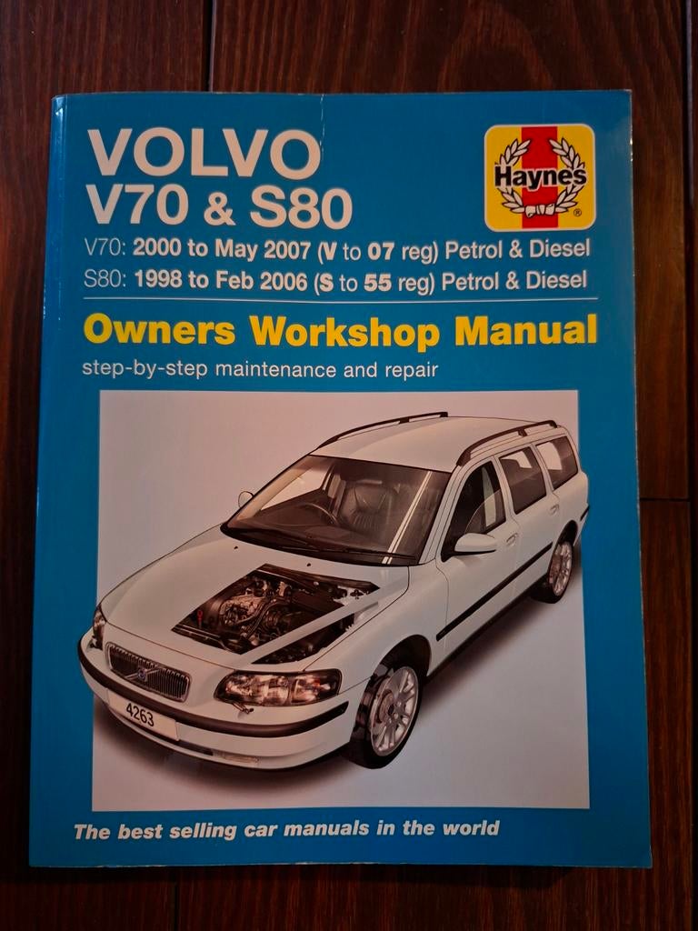 Haynes Owners Workshop Manual Volvo V70 & S80, Ophalen of Verzenden