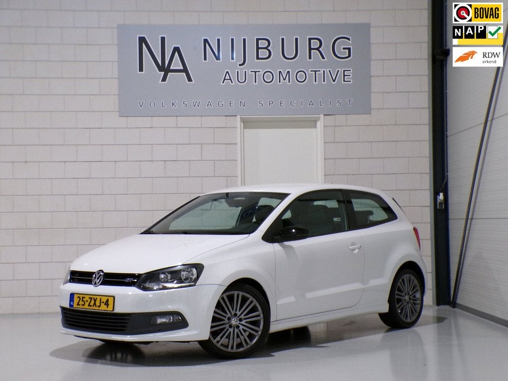 Volkswagen Polo 1.4 TSI BlueGT "Origineel NL!" Automaat! Gar, Auto's, Volkswagen, Euro 5, Gebruikt, 1116 kg, 4 cilinders