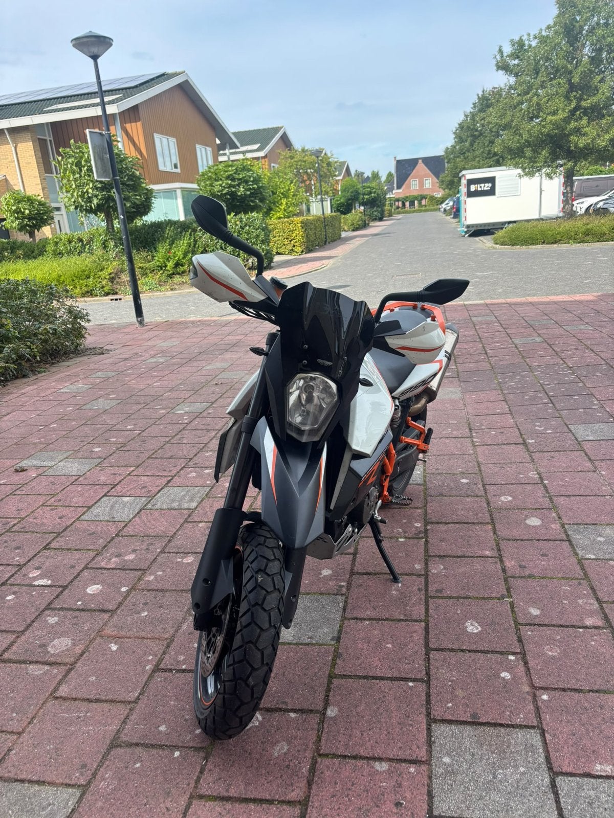 KTM 990 SMR Supermoto ABS- Akrapovic, Motoren, 2 cilinders, Sportuitlaat, Gebruikt, Particulier
