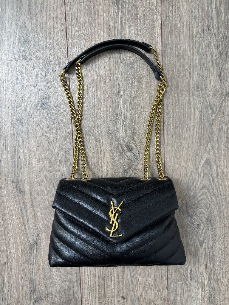 Yves Saint Laurent tas, Ophalen of Verzenden, Zo goed als nieuw, Zwart, Schoudertasje