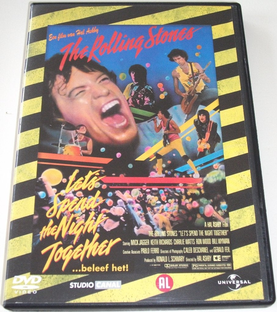 Dvd *** ROLLING STONES *** Let's Spend the Night Together, Alle leeftijden, Ophalen of Verzenden, Gebruikt
