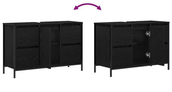Wastafel kastje, Huis en Inrichting, Badkamer | Badkamermeubels, Ophalen, 50 tot 100 cm, Zo goed als nieuw, Minder dan 100 cm