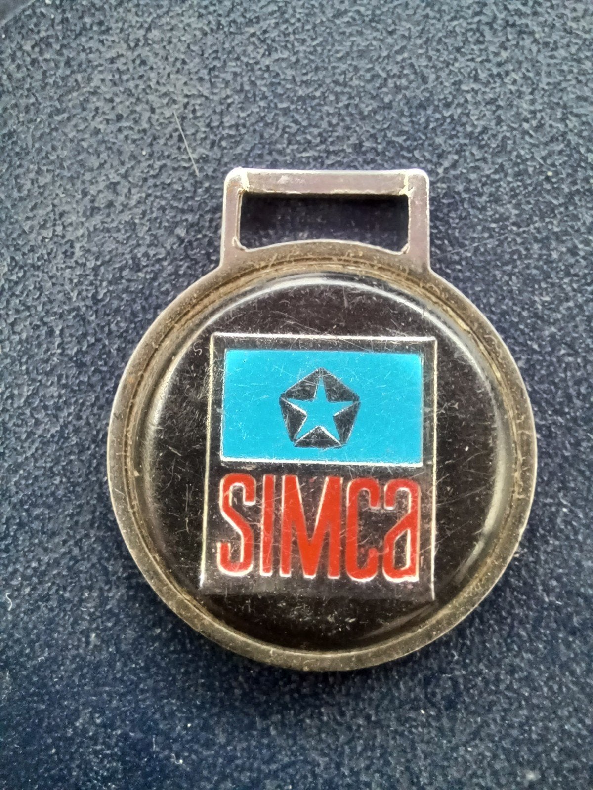 Sleutelhanger SIMCA (made in England), Ophalen of Verzenden, Gebruikt, Merk
