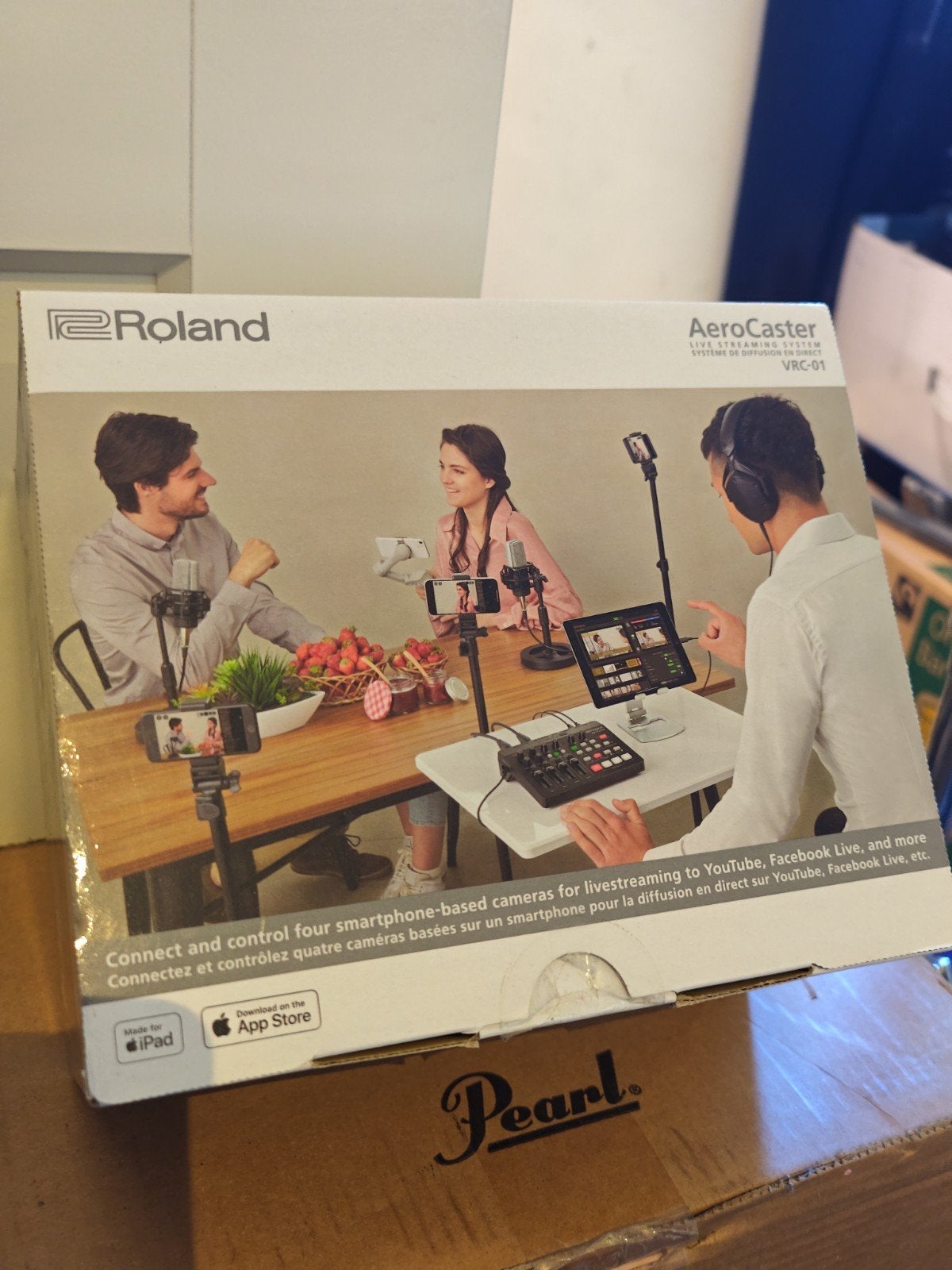Roland AeroCaster Livestreaming Systeem - Nieuwstaat, Muziek en Instrumenten, Ophalen of Verzenden, Zo goed als nieuw, Minder dan 5 kanalen
