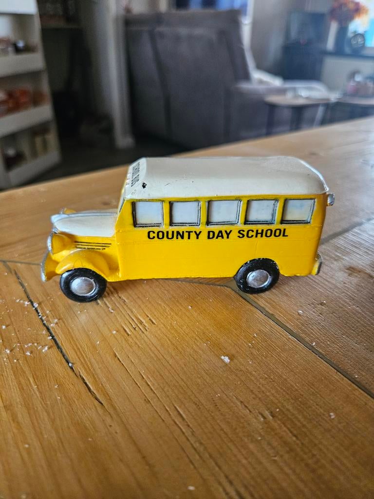 Lemax Schoolbus - County Day School, Ophalen of Verzenden