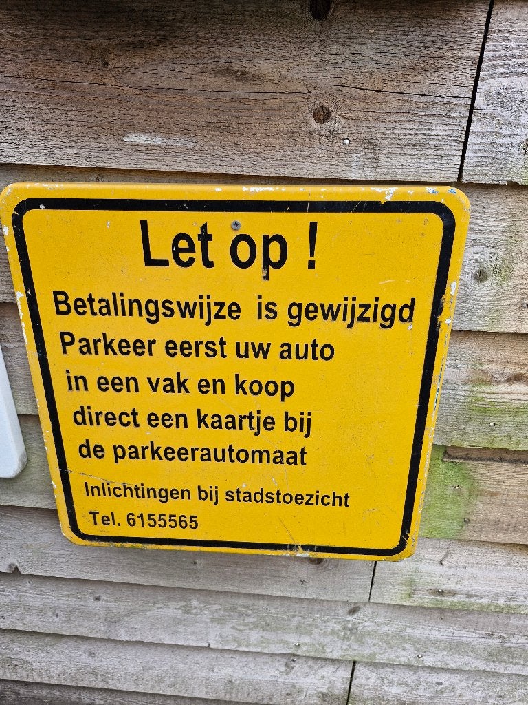 Verkeersborden, Verzamelen, Merken en Reclamevoorwerpen, Ophalen of Verzenden, Gebruikt, Overige typen