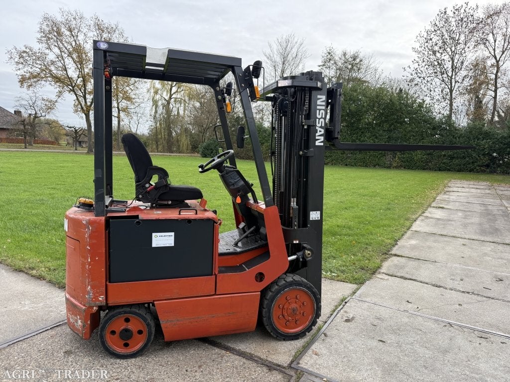 Nissan 2500KG elektrisch triplex 4.3M Sideshift top accu, Info@vanbeurdenheftrucks.nl, Heftruck, Ophalen of Verzenden, Kievitsham 48 Hoenzadriel