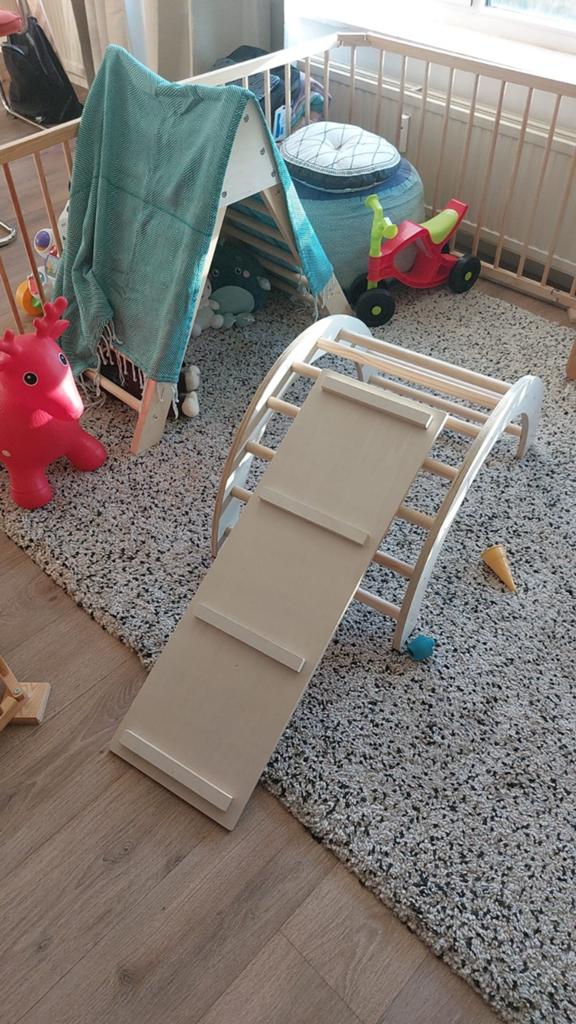 Montessori Pikler Klimset - Hout, Ophalen, Gebruikt, Klimwand
