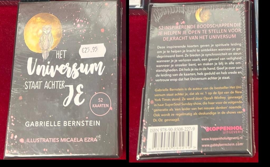 Orakel kaarten - Het universum staat achter je! Nu € 20,00, Tarot of Kaarten leggen, Overige typen, Nieuw, Ophalen of Verzenden