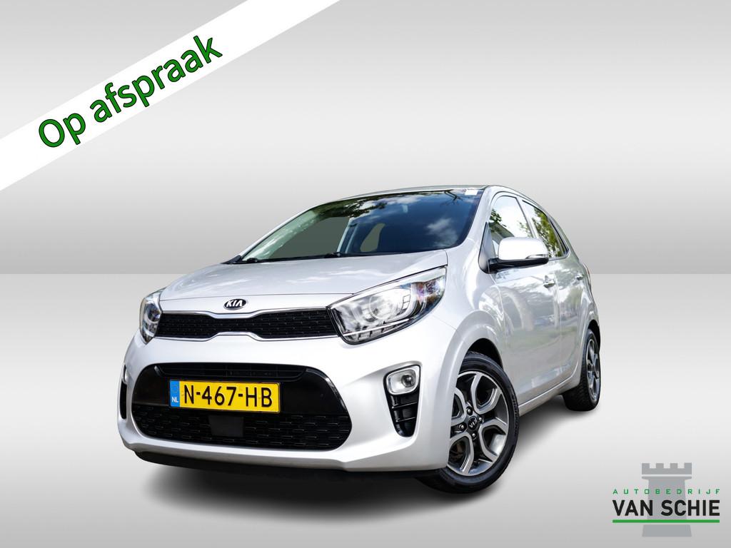 Kia Picanto 1.0 DPi DynamicPlusLine 5p 1e-Eig. & Dealer-Onde, Auto's, Kia, 12 maanden, Stof, 23 km/l, Origineel Nederlands