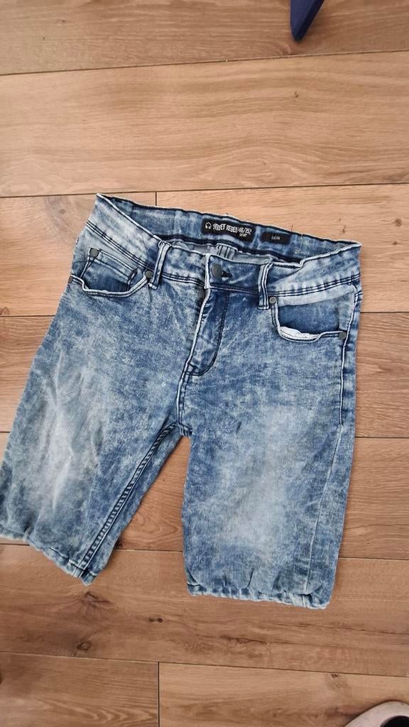 Street Rebel spijkerbroek short maat 146/152, Overige typen, Zo goed als nieuw, Jongen, Street rebel